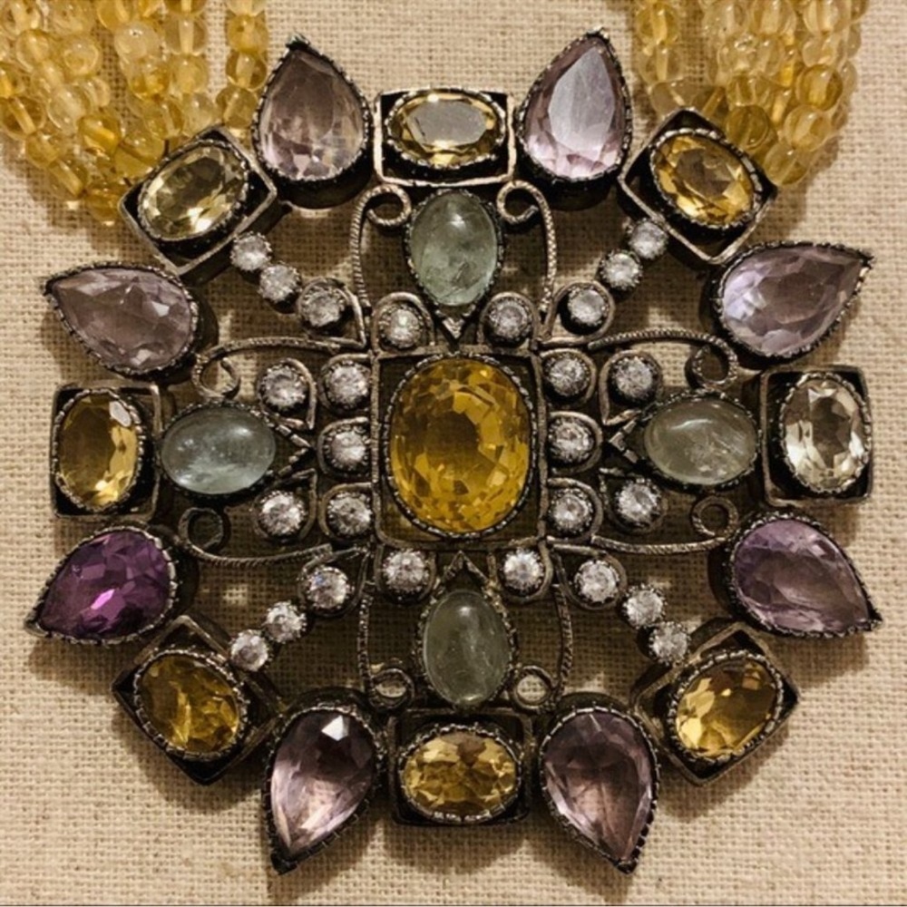 Art Karat | Necklace | Semi-Precious Necklace | Ethnic | Bollywood | Wedding - Picture 11 of 15